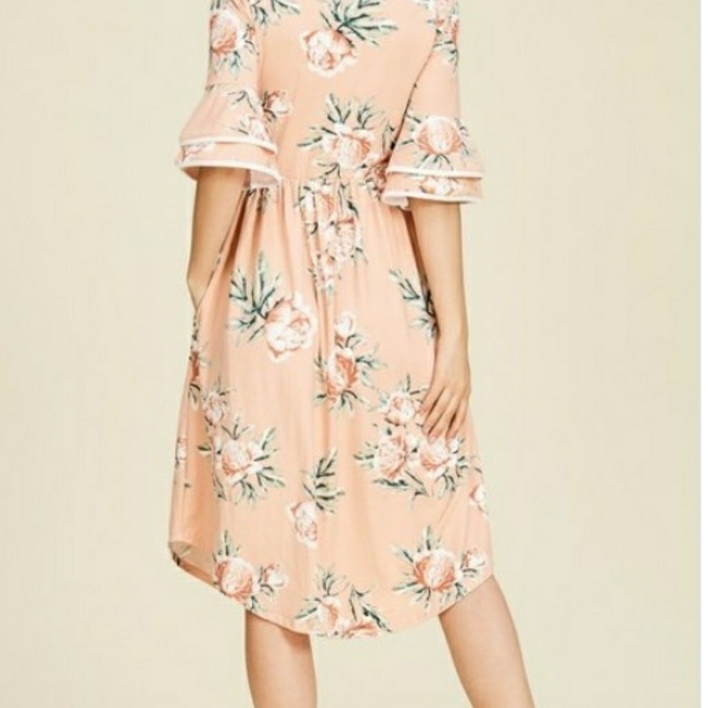 Belle Blush Plus Dress